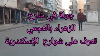 جولة في شارع الزهراء بالعجمي وقرية زهراء العجمي