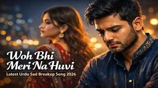 Woh Bhi Meri Na Huvi | Latest Urdu Sad Breakup Song 2026