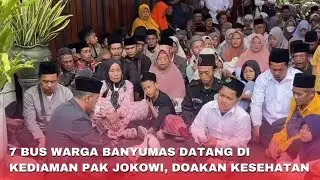 350 Warga Banyumas Ke Kediaman Pak Jokowi, Doakan Kesehatan 
