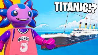 I Visited the TITANIC on LEGO Fortnite...