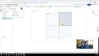 Drawing and Defining a Rectangle in OnShape