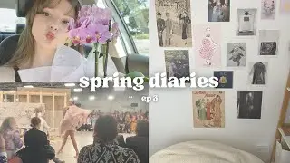 SPRING DIARIES '23 🌷 | cleaning, melbourne fashion week, new nails, singing, 18th parties