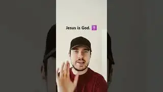 Jesus is GOD: How the Synoptic Gospels Teach the Divinity of Jesus ✝️📖#shorts