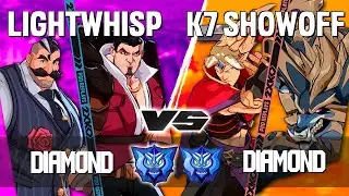 2XKO ▰ LIGHTWHISP (Darius-Braum) vs K7 SHOWOFF (Yasuo-Warwick) ▰ 2XKO Pro level replays