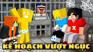 Minecraft Kế Hoạch Vượt Ngục Khó Nhất Và Phát Hiện Kho Vũ Khí Bí Mật Trong Nhà Tù Kim Cương!