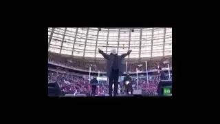 Russian guy sings about Belarus, Moldova, and Ukraine