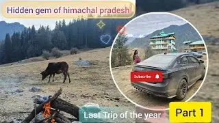 Hidden Gem Of Himachal🥰||Road Trip||Travel Vlog🚘