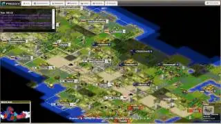 Freeciv Prussia Playthrough Part 5 The Battle of Auckland