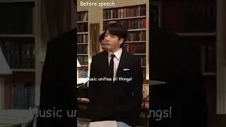 BTS Jungkook🐰 white House speech before & after 😂😂🤣🤣💜💜#bts #btsarmy #btsshorts #jungkook