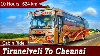 THIRUNELVELI TO CHENNAI bus travel with sri sms travels 🧳FULL TRAVEL VLOG 😍✌️🔥#bus #sms #travel