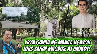 LET'S GO BIKE TOUR TODAY MANILA AREA HANGANG CALOOCAN CITY PHILIPPINES NGAYON ARAW UPDATE TODAY!