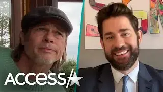 Brad Pitt Delivers Surprise Weather Forecast On 'Some Good News'