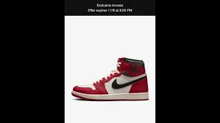 🚨WATCH NOW🚨 How to check if you got SNKRS Exclusive Access for the Jordan 1 &ldquo;Lost And Found&rdquo;