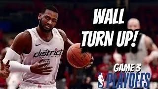 John Wall Full Highlights vs Raptors (04.20.2018) 2018 Playoffs ECQF Game 3 NBA LIVE 18