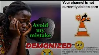 MY CHANNEL ALMOST GOT DEMONETIZED 🥺