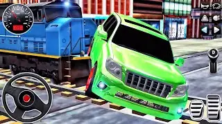 Prado Car Adventure Simulator - 4x4 SUV City Jeep Driver and Trains  - Best Android GamePlay #2