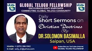 Love One Another II Day 22 II Short Sermon by Dr. Solomon Basimalla II January 22, 2026