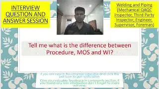 Interview Q&A Session, Part:4_QA/QC, QMS Documents Related Question and Answer.