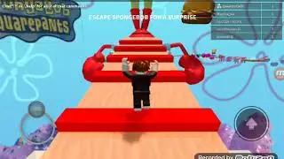 Roblox the mission. Escape spongebob  obby!