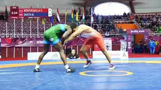 1/4 FS - 86 kg: F. BENFERDJALLA (ALG) v. B. DIATTA (SEN)
