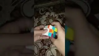 R.U R.PRIME ... ALGORITHM OF CUBE🗿