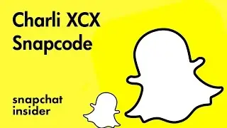 Charli XCX - Add with Snapchat Snapcode - xcxworld - snapchat insider