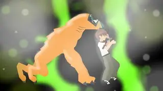 Ben 10 turns into Wildmutt