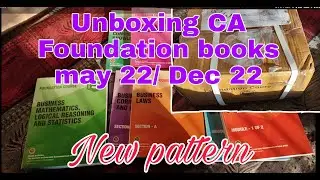 CA Foundation New pattern Books May/Dec 2022 ICAI Module