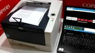 Kyocera FS-1120D: ทดสอบความเร็วพิมพ์ 2 หน้า