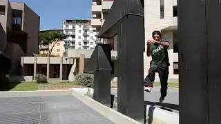 parkour Line #1 -  Firenze, Piazza Leopoldo [2013 Giugno]