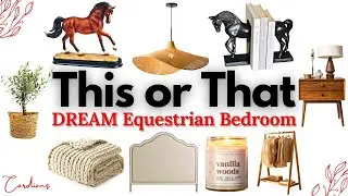 Build Your DREAM Equestrian Bedroom! | THIS or THAT? 🐎✨ #thisorthat