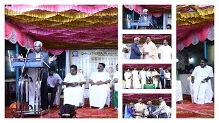 Thiruppathur Christhuraja School - Silver Jubilee Celebration : School Chairman Address: A.D. Victor