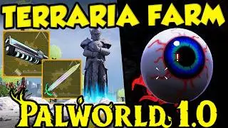 PALWORLD TERRARIA DUNGEON FARMING! How To Get Terraprisma Schematic & Vortex Beater In Palworld 1.0