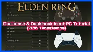 Elden Ring PC  - PlayStation Buttons Tutorial