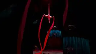 When the silks make a heart shape 🥹 😍 | Cirque du Soleil #shorts