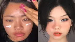 Asian Makeup Tutorials Compilation | New Makeup 2021 | 美しいメイクアップ/ part 68