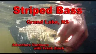 Striper Fishing Grand Lake, NS