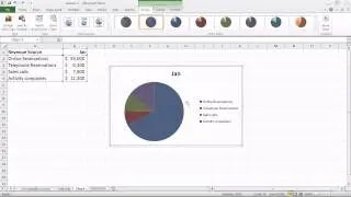 Excel 2010 - Pie Chart