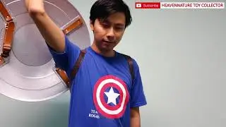 《Captain America Shield 》& Magnetic Harness美国队长塑料盾牌+磁力背带