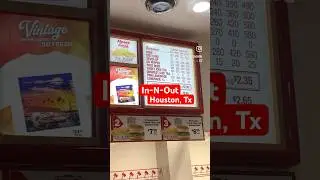 In-N-Out Houston,TX #life #food #foodie #texas #houston #innout #burgers #bestburgers #goodfood #fun