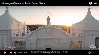 Nicaragua Cinematic Aerial Drone Shots