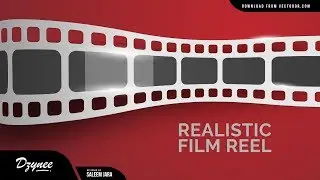Illustrator Tutorials | Realistic Film Reel