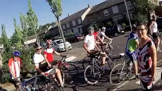 Fietstoertocht Limburg 2015 (trainingsrit)