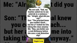 Asterisk Assignment#funny  #comedy #fyp #shorts #memes #trending #anecdote #jokes