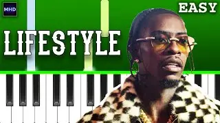 Rich Gang - Lifestyle - Piano Tutorial
