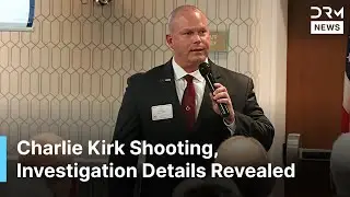 FULL REMARKS: Utah Sheriff Delivers Key Updates About Charlie Kirk Shooting Investigation | AB1N