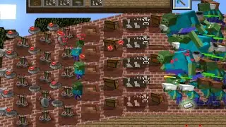 Plants Minecraft vs Zombies Minecraft - Plant vs. Zombie Mod Minecraft #1