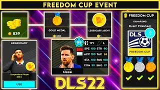 THE UNBEATABLE LEGENDARY TEAM! | FREEDOM CUP EVENT | DLS 22 - DREAM LEAGUE SOCCER 2022