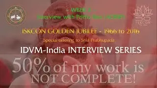 Srila Prabhupada wants us to establish Varnasrama. - Interview with Prithu Das (ACBSP)
