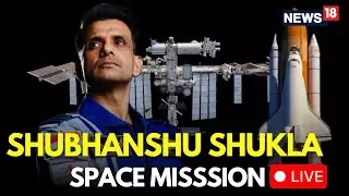 Shubhanshu Shukla Axiom-4 Mission LIVE Updates : Second Indian Heads To Space Today | N18G